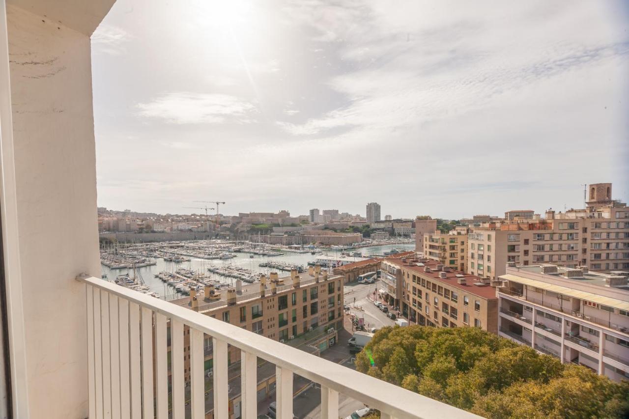 Le Saint Jean - Appt Avec Vue Sur Lentree Du Vieux Port Apartment Marseille Luaran gambar
